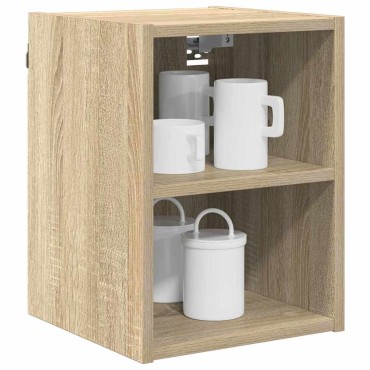 vidaXL Κρεμαστό ντουλάπι Δρύς Sonoma 30x29,5x40cm