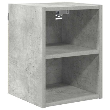 vidaXL Κρεμαστό ντουλάπι Σκυρόδεμα Γκρι 30x29,5x40cm