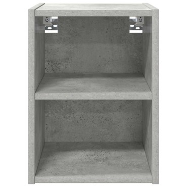 vidaXL Κρεμαστό ντουλάπι Σκυρόδεμα Γκρι 30x29,5x40cm