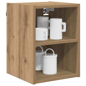 vidaXL Κρεμαστό ντουλάπι Artisan Oak 30x29,5x40cm