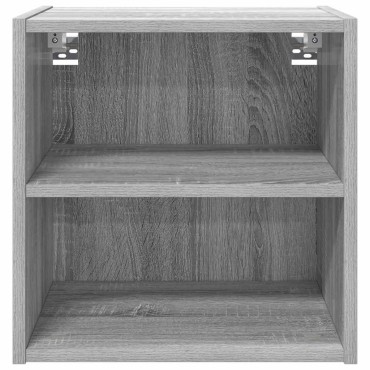 vidaXL Κρεμαστό ντουλάπι Γκρίζο Σονομα 40x29,5x40cm