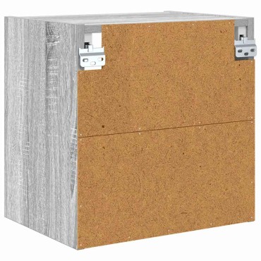 vidaXL Κρεμαστό ντουλάπι Γκρίζο Σονομα 40x29,5x40cm