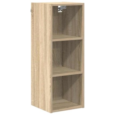 vidaXL Κρεμαστό ντουλάπι Δρύς Sonoma 30x29,5x80cm