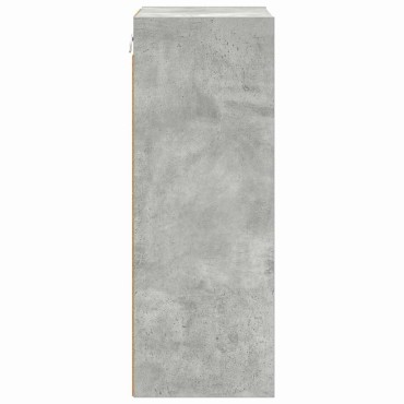 vidaXL Κρεμαστό ντουλάπι Σκυρόδεμα Γκρι 40x29,5x80cm