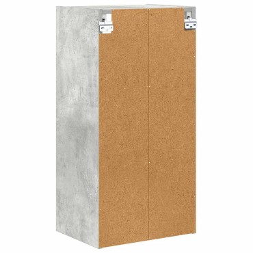 vidaXL Κρεμαστό ντουλάπι Σκυρόδεμα Γκρι 40x29,5x80cm