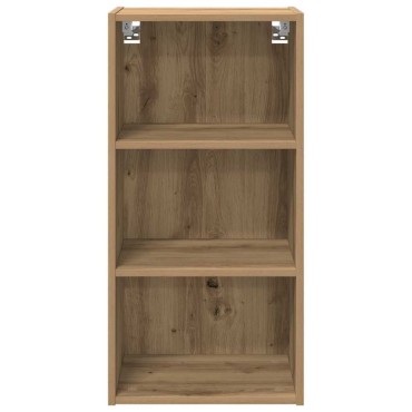 vidaXL Κρεμαστό ντουλάπι Artisan Oak 40x29,5x80cm