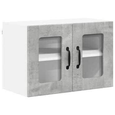 vidaXL Ραφιέρα τοίχου LUCCA Γκρι Σκυροδέματος 60x31x40 εκ