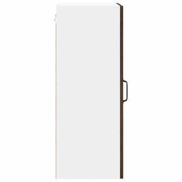 vidaXL Ραφιέρα τοίχου LUCCA Καφέ Ξύλο Δρυός 40x31x80cm