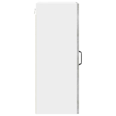 vidaXL Ντουλάπα Τοίχου LUCCA Γκρι Σκυροδέματος 30x31x80cm