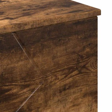 vidaXL Σετ Επίπλων Μπάνιου με συρτάρι με ράφι 3 τεμ. Καπνιστό Δρύς 76,5x35x64cm