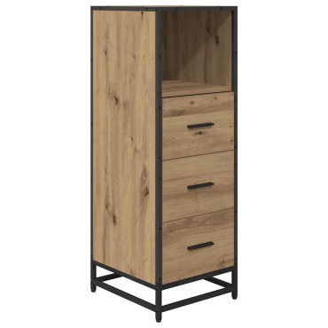 vidaXL Σετ Επίπλων Μπάνιου 4 τεμ. Artisan Oak 65x33x60 εκ