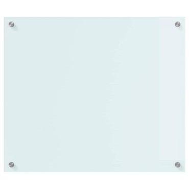vidaXL Πλάτη κουζίνας Γάλα 70 x 60 cm σκληρυμένο γυαλί