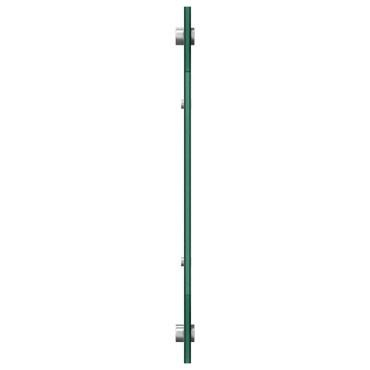 vidaXL Πλάτη κουζίνας Γάλα 100 x 40 cm σκληρυμένο γυαλί