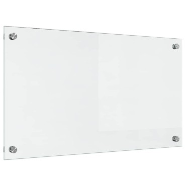 vidaXL Πλάτη κουζίνας Διαφανές 70 x 40 cm σκληρυμένο γυαλί