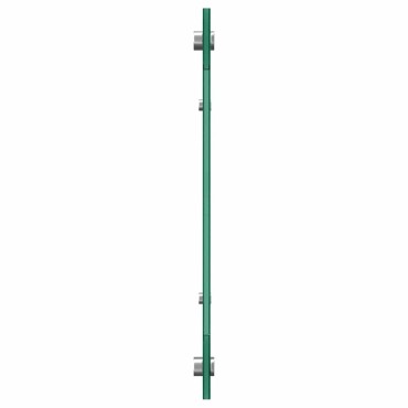 vidaXL Πλάτη κουζίνας Διαφανές 80 x 40 cm σκληρυμένο γυαλί