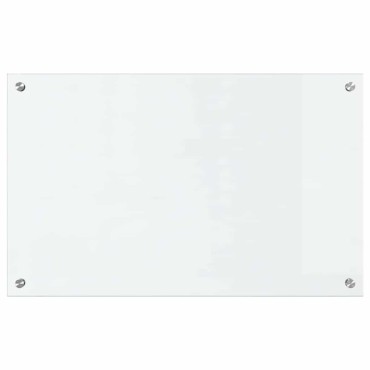 vidaXL Πλάτη κουζίνας Διαφανές 80 x 50 cm σκληρυμένο γυαλί
