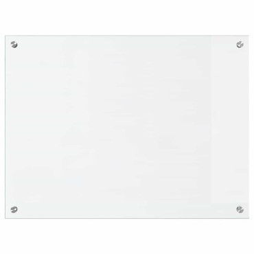 vidaXL Πλάτη κουζίνας Διαφανές 80 x 60 cm σκληρυμένο γυαλί