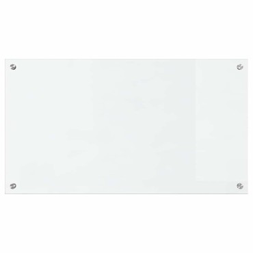 vidaXL Πλάτη κουζίνας Διαφανές 90 x 50 cm σκληρυμένο γυαλί