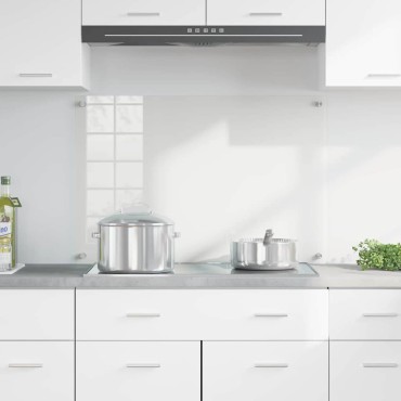 vidaXL Πλάτη κουζίνας Διαφανές 90 x 60 cm σκληρυμένο γυαλί