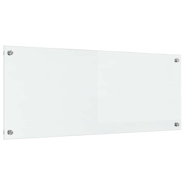 vidaXL Πλάτη κουζίνας Διαφανές 100 x 40 cm σκληρυμένο γυαλί