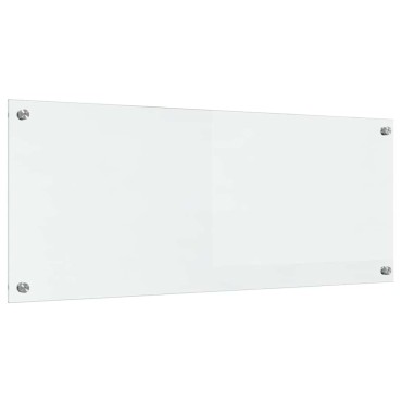 vidaXL Πλάτη κουζίνας Διαφανές 100 x 40 cm σκληρυμένο γυαλί