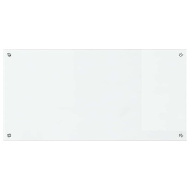 vidaXL Πλάτη κουζίνας Διαφανές 100 x 50 cm σκληρυμένο γυαλί