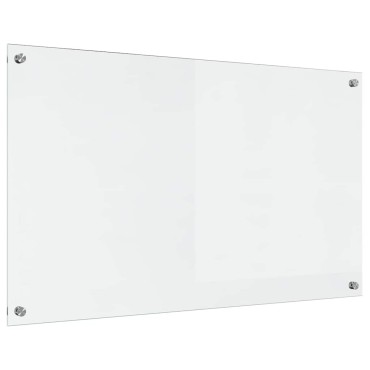 vidaXL Πλάτη κουζίνας Διαφανές 100 x 60 cm σκληρυμένο γυαλί