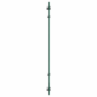 vidaXL Πλάτη κουζίνας Μαύρο 70 x 50 cm σκληρυμένο γυαλί