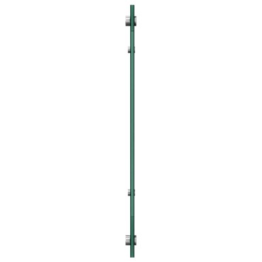 vidaXL Πλάτη κουζίνας Μαύρο 90 x 50 cm σκληρυμένο γυαλί