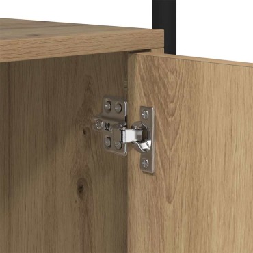 vidaXL Βιβλιοθήκη 6 επιπέδων 76,5x30x154,5cm Επεξεργασμένο Ξύλο 1 τεμ.