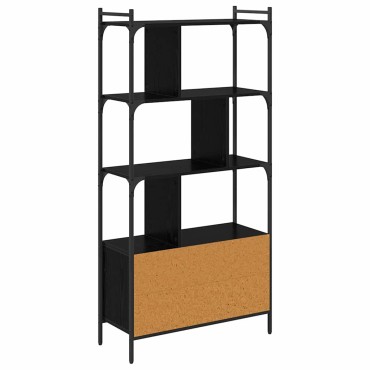 vidaXL Βιβλιοθήκη 6 επιπέδων 76,5x30x154,5cm Επεξεργασμένο Ξύλο 1 τεμ.