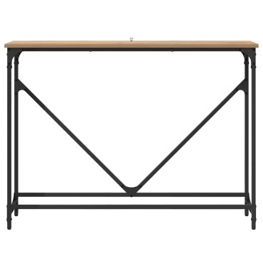vidaXL Τραπέζι κονσόλας Artisan Oak 102x23x75 εκ 1 τεμ.