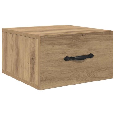 vidaXL Κομοδίνο artisan δρυς 35x35x20cm Επεξεργασμένο Ξύλο 1 τεμ.