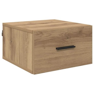 vidaXL Κομοδίνο artisan δρυς 35x35x20cm Επεξεργασμένο Ξύλο 1 τεμ.