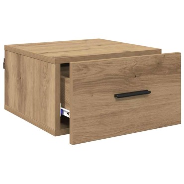 vidaXL Κομοδίνο artisan δρυς 35x35x20cm Επεξεργασμένο Ξύλο 1 τεμ.