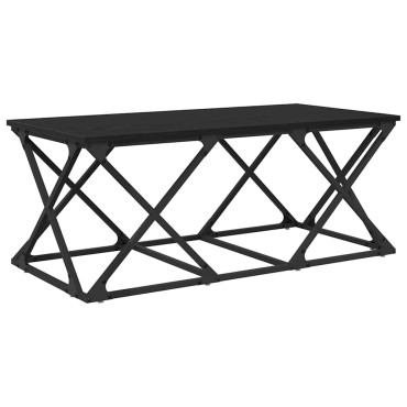 vidaXL Τραπεζάκι σαλονιού Μαύρη Οξυά 100x49x40 εκ 1 τεμ.