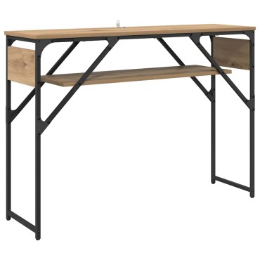 vidaXL ΤραπέζιΚονσόλας Artisan Oak Επεξεργασμένο Ξύλο 105x30x75cm 1 τεμ.