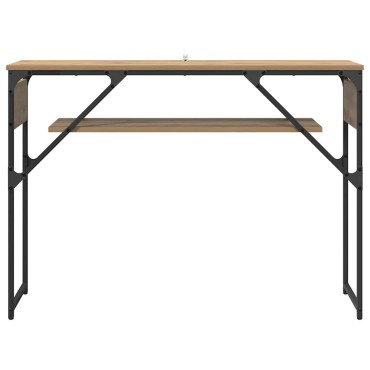 vidaXL ΤραπέζιΚονσόλας Artisan Oak Επεξεργασμένο Ξύλο 105x30x75cm 1 τεμ.