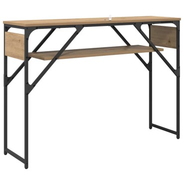 vidaXL ΤραπέζιΚονσόλας Artisan Oak Επεξεργασμένο Ξύλο 105x30x75cm 1 τεμ.