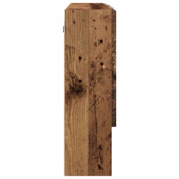 vidaXL Ντουλάπα Καθρέφτη Παλιό ξύλο 80x17x55cm Επεξεργασμένο ξύλο 1 τεμ.