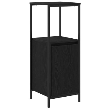 vidaXL Σετ Επίπλων Μπάνιου 3 τεμ. Μαύρη Οξυά 90x34,5x60 εκ
