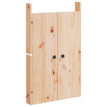 vidaXL Πόρτες Κουζίνας Εξ. Χώρου MEPPEL 2 τεμ. 50x9x82 εκ. Μασίφ Πεύκο