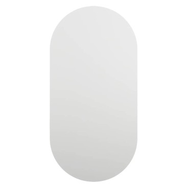 vidaXL Καθρέφτης με Φώτα LED 40x20 εκ. Γυαλί Οβάλ