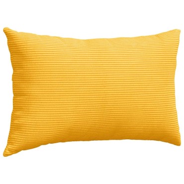vidaXL Μαξιλάρι Καναπέ 2 pcs Απαλό Κίτρινο 50x30cm