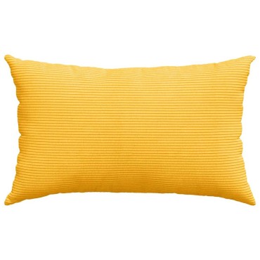 vidaXL Μαξιλάρι Καναπέ 2 pcs Απαλό Κίτρινο 50x30cm