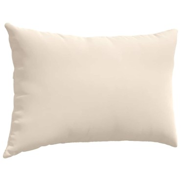 vidaXL Μαξιλάρι Καναπέ 2 pcs Μπεζ 60x40cm ύφασμα