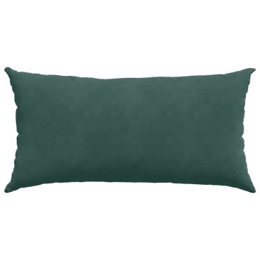 vidaXL Μαξιλάρι Καναπέ 2 pcs Σκούρο Πράσινο 80x40cm