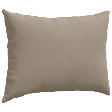 vidaXL Μαξιλάρι Καναπέ 2 pcs Taupe 70x50cm ύφασμα