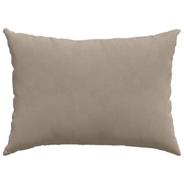 vidaXL Μαξιλάρι Καναπέ 2 pcs Taupe 70x50cm ύφασμα