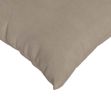 vidaXL Μαξιλάρι Καναπέ 2 pcs Taupe 70x50cm ύφασμα